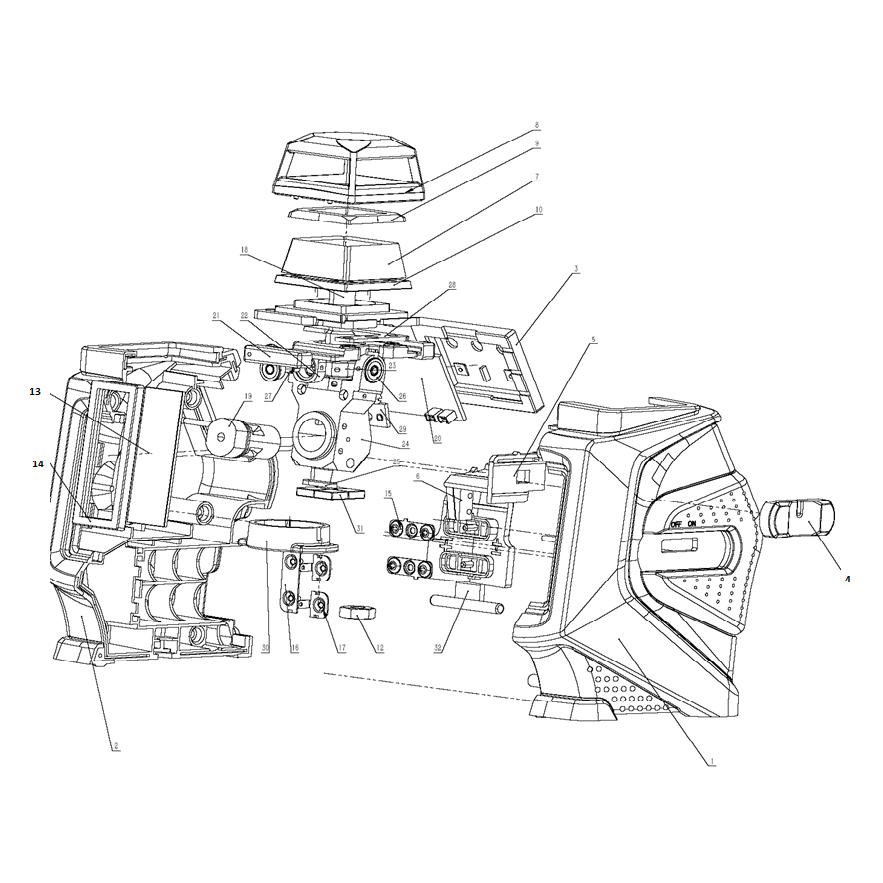 Лазерный линейный нивелир SL360 34962