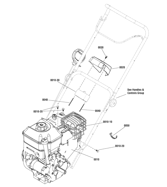 2 ДЕТАЛИ УПРАВЛЕНИЯ СНЕГОУБОРЩИК CHAMPION ST885S 