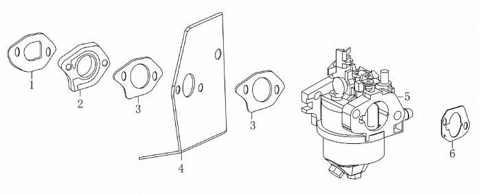 11 КАРБЮРАТОР Газонокосилка CHAMPION LM5645