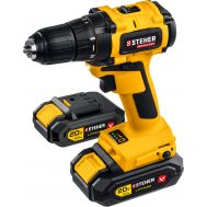 Бесщеточная дрель-шуруповерт, 2 АКБ (2 Ач), в кейсе CDB-200-2