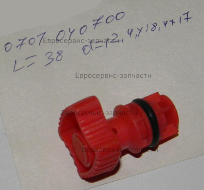 Пробка заливная D.18 мм