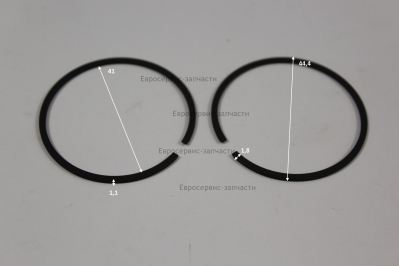 Кольца 43х1.2 поршневые 2шт  YD45.01.03-2