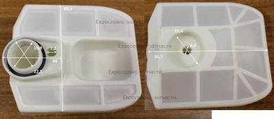 Фильтр воздушный FY-PR45/52-E61