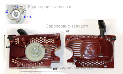 Стартер в сборе БП 45/18