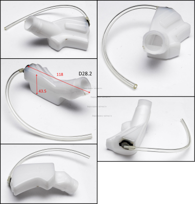 Бак масляный в сборе. 8440-431001-0000010. ЭП 2000