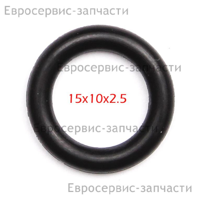 Кольцо резиновое демпфирующее, 15х10х2.5, чёрн. XJ-1901-02. ERH 0724HRE, П 0724РЭМ Промо