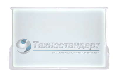 Полка холодильника Минск-Атлант, стеклянная, с обрамлением, 17 серия, код 371320308000