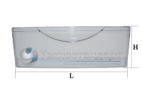 Панель ящика холодильника Атлант-Минск, нижняя, код 773522406400